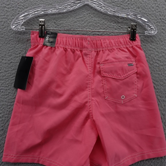 Hurley Boy's Swim Trunks Shorts Size S Faded Coral‎ 4-Way Stretch NWT - Picture 4 of 14